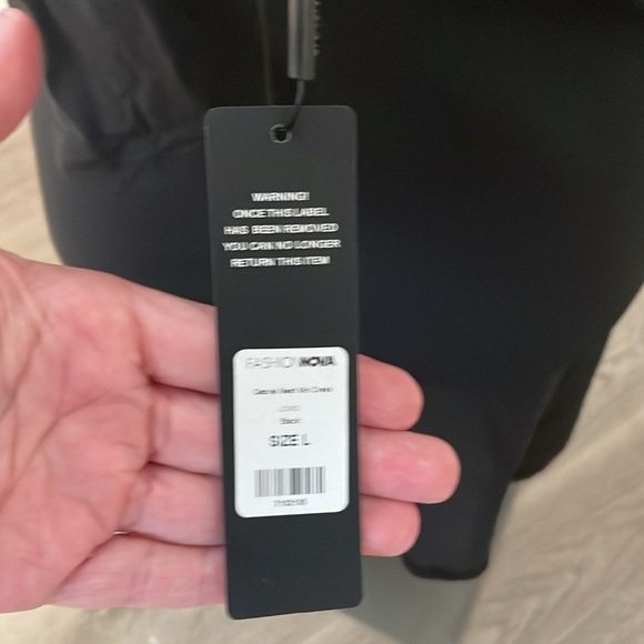 Fashion Nova Gabriel Mesh Mini Dress Large - Picture 5 of 6